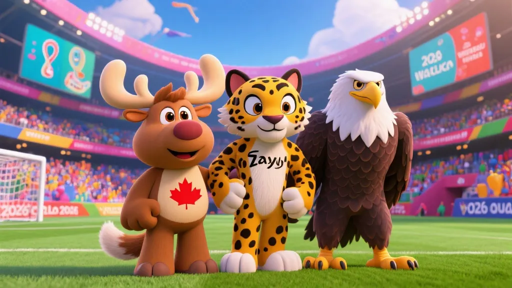 揭秘2026世界杯吉祥物：Maple、Zayu与Clutch背后的文化密码与狂欢寓意